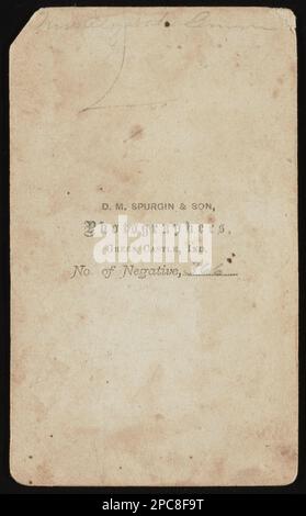 Eli Lilly Battery American Civil War recruitment poster Stock Photo - Alamy