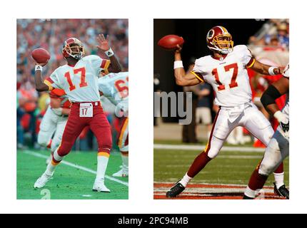 FILE - In this Jan. 31, 1988, file photo, Washington Redskins wide