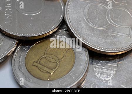 Hungarian forint - coin Stock Photo