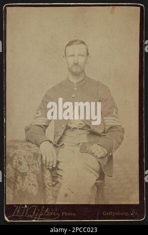 Sergeant Nicholas G. Wilson Of Co. G, 138th Pennsylvania Infantry ...