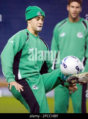 Ibrox Stadium, Glasgow at night Stock Photo Alamy