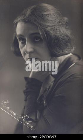 Portrait of Tatiana Pavlova Stock Photo - Alamy