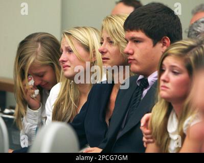 Kristina Derderian, center wearing black, wife of Michael Derderian ...