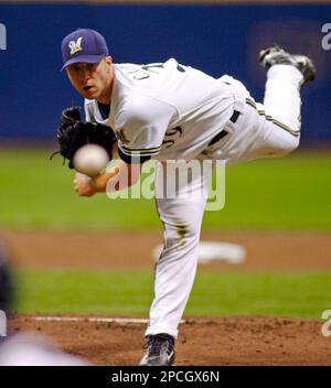Lot Detail - Chris Capuano 2006 Game-Used Brewers Batting Practice