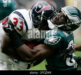 IKE REESE PHILADELPHIA EAGLES 2004 NFC CHAMPS ACTION SIGNED 8x10