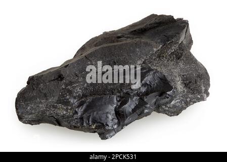 Lignite Coal Sample Stock Photo