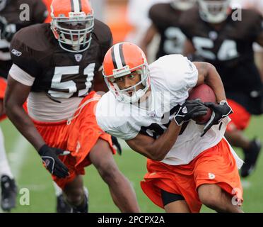 Cleveland, Ohio, USA. 20th Nov, 2005. Cleveland Browns receiver Dennis  Northcutt in the Browns game against the Miami Dolphins at Cleveland Browns  Stadium on Nov. 20, 2005 in Cleveland, Ohio. Zuma Press/Scott