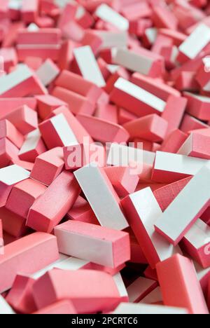 Roll of gray foam rubber sheet isolated in white. High quality photo Stock Photo