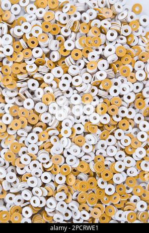 Roll of gray foam rubber sheet isolated in white. High quality photo Stock Photo