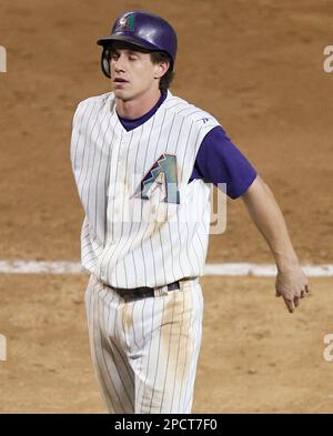 Houston Astros pitcher Wade Miller delivers against Arizona Diamondbacks  batter Craig Counsell in the first inning Tuesday, June 4, 2002, in  Phoenix.(AP Photo/Paul Connors Stock Photo - Alamy