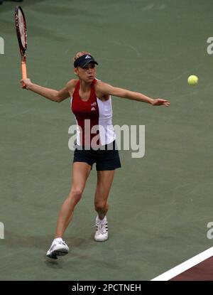 Anna Kournikova Plays Tennis in St. Louis, 7/18/08, St. Louis