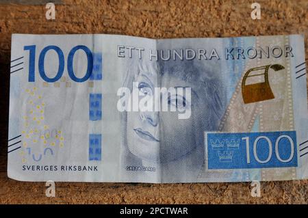 Copenhagen /Denmark/14 March 2023/Swedish kronor currency notes ind anish capital Copenhaen Denmark. . (Photo.Francis Joseph Dean/Dean Pictures) Stock Photo