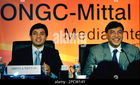 Jul 07, 2006; New Delhi, INDIA; ADITYA MITTAL, son of Indian-born steel  magnate Lakshmi Mittal