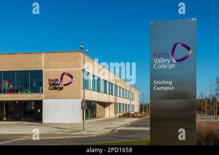 Forth Valley College in the city of Stirling in Scotland Stock Photo