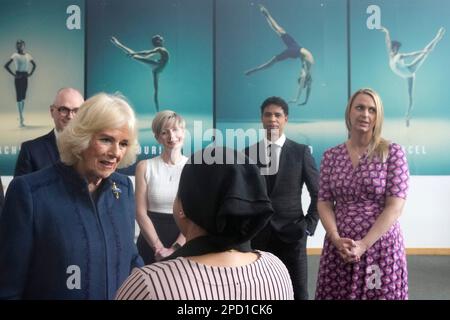Camilla Queen Consort Meets Nigerian Dancer Editorial Stock Photo - Stock  Image
