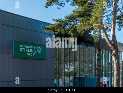 The University Of Stirling in Stirling in Scotland Stock Photo