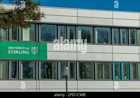 The University Of Stirling in Stirling in Scotland Stock Photo