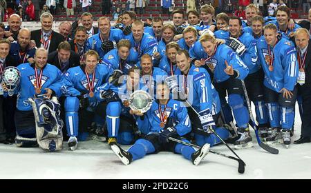 Denmark - Jussi's game worn IIHF ice hockey jerseys