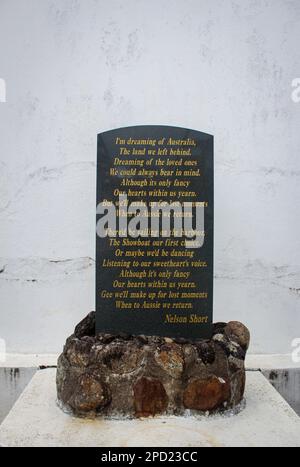 Kundasang, Sabha, Malaysia - February 22, 2023: Kundasang War Memorial is a memorial park dedicated to Australian and British soldiers who perished in Stock Photo