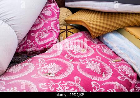 mattresses storage to recycle, recycling center Stock Photo