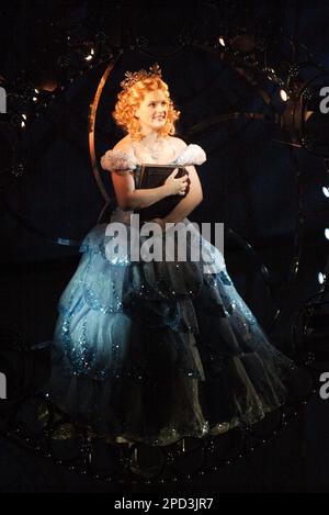 Lucy Durack (Glinda the Good Witch) Opening night of the Broadway musical 'Wicked' at the Capitol Theatre. Sydney , Australia - 12.09.09 Stock Photo