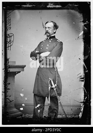 General Daniel Sickles U.S.A.. Civil war photographs, 1861-1865 . United States, History, Civil War, 1861-1865. Stock Photo