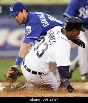 Minnesota Twins' Nick Punto during a baseball game against the Texas  Rangers, Thursday, Aug. 20, 2009 in Arlington, Texas. (AP Photo/Tony  Gutierrez Stock Photo - Alamy