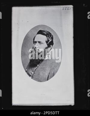 General Fitzhugh Lee C.S.A.. Civil war photographs, 1861-1865 . Lee, Fitzhugh, 1835-1905, United States, History, Civil War, 1861-1865. Stock Photo