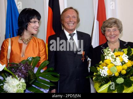 Claus Theo und Sarah Gaertner (Schauspieler/ Journalistin), Lanz