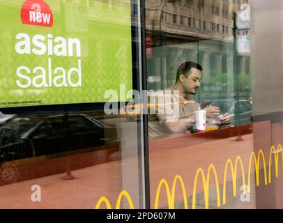 Cashless Payment sign on the window of Revolution Bar in Glasgow city ...
