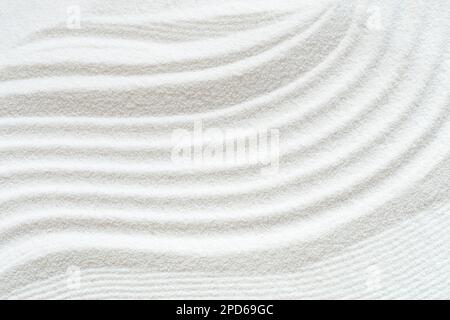 White sand pattern texture close up Stock Photo