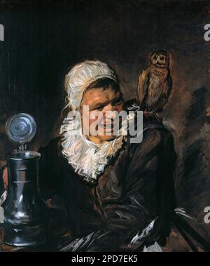 Malle Babbe by Frans Hals (c.1582-1666), oil on canvas,  c. 1633 Stock Photo