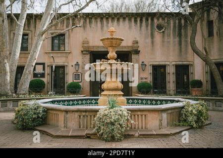 Fountain at Tlaquepaque, Sedona, Arizona Stock Photo