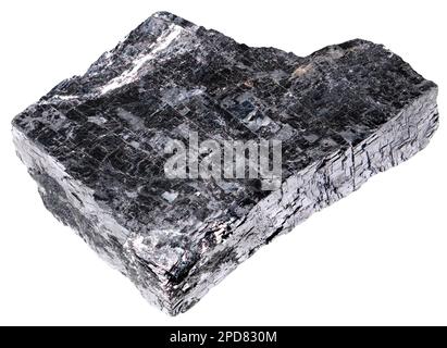 Galena (lead sulphide) principal ore of lead Stock Photo