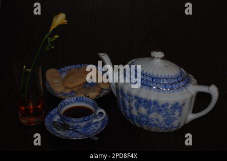 Italian traditional breakfast Stock Photo