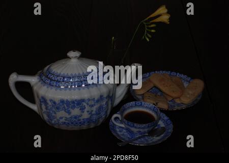 Italian traditional breakfast Stock Photo