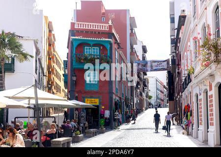 Placeta de Borrero, Santa Cruz de La Palma, La Palma, Canary Islands, Kingdom of Spain Stock Photo