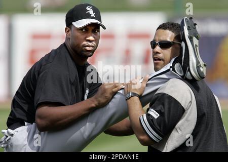 Jermaine dye white sox world series hi-res stock photography and images -  Alamy