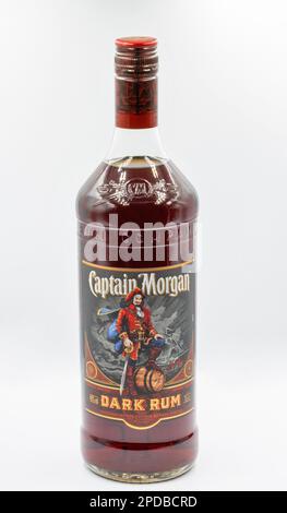 https://l450v.alamy.com/450v/2pdbcrd/kyiv-ukraine-april-24-2022-studio-shoot-of-captain-morgan-dark-rum-bottle-closeup-against-white-it-is-a-brand-of-rum-produced-by-diageo-british-2pdbcrd.jpg