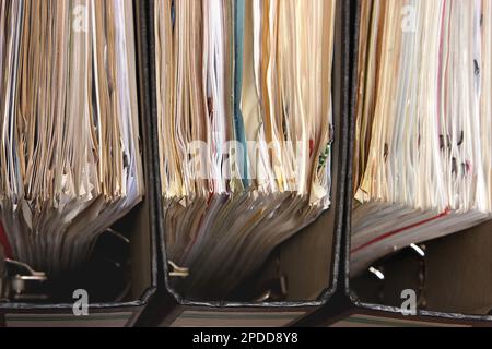 full folders Stock Photo