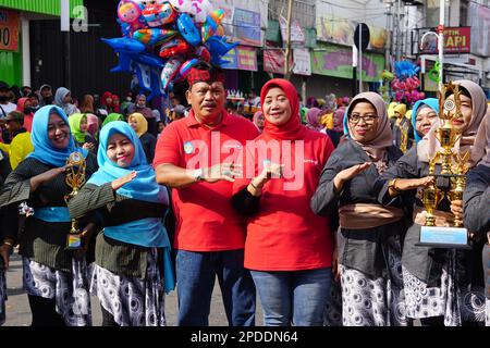 Marhaen Djumadi, Plt. Nganjuk Regent, East Java Indonesia Stock Photo