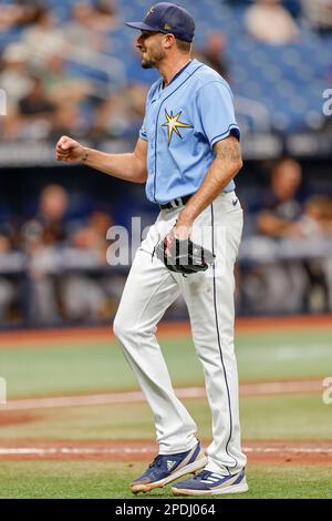 Tampa Bay Rays catcher Blake Hunt (28) bats during a MiLB Spring Training  game against the Minnesota Twins on March 18, 2022 at the CenturyLink  Sports Complex in Fort Myers, Florida. (Mike