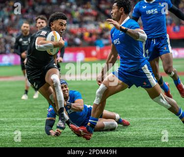 Ngarohi McGarveyBlack of New Zealand against Uruguay during the Rugby SVNS Series at HBF Park