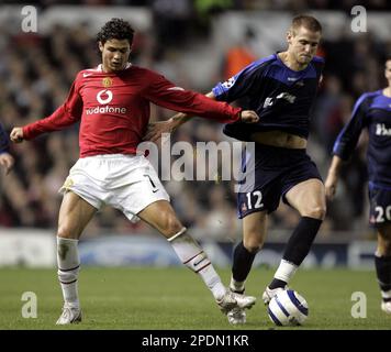 MAnchester United's Cristiano Ronaldo challenges Chelsea's Frank Lampard  during the UEFA Champions League Final Soccer match, Manchester United vs  Chelsea at the Luzhniki Stadium in Moscow, Russia on May 21, 2008. The