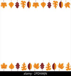 Autumn leaves background Stock Vector