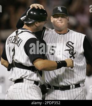 World Series, Chicago White Sox A,J, Pierzynski and Bobby Jenks News  Photo - Getty Images