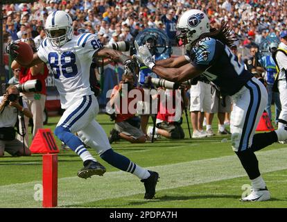 Tennessee Titans running back Eddie George during 27-24 victory over the  Houston Texans at Reliant Stadium in Houston on Sunday, Dec. 21, 2003.  Photo via Credit: Newscom/Alamy Live News Stock Photo - Alamy