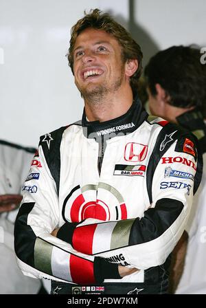 タバコ仕様 B-A-R HONDA 005 Jenson Button The History - 2003 Spanish Grand Prix - Jenson Button (BAR