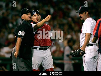 Red sox catcher doug mirabelli hi-res stock photography and images - Alamy