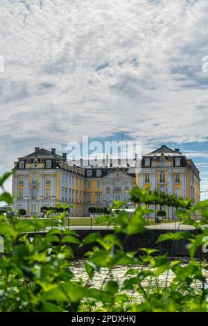 BRUEHL, GERMANY - 19 July 2020: Schloss Bruehl, or Bruehl Castle, a UNESCO Heritage Site in Bruehl, Germany. Credit: Ant Palmer/Alamy Stock Photo